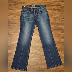 Wrangler Women's Boot Cut Jeans - Dark Blue